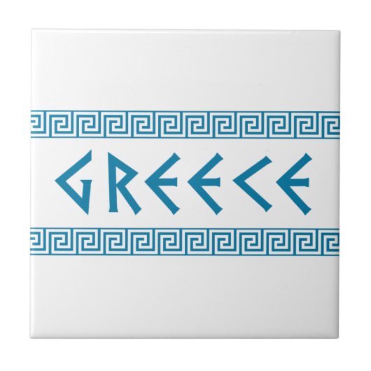ギリシャの国の国家の文字の名前の記号のギリシャ人のtrave タイル (正面)
