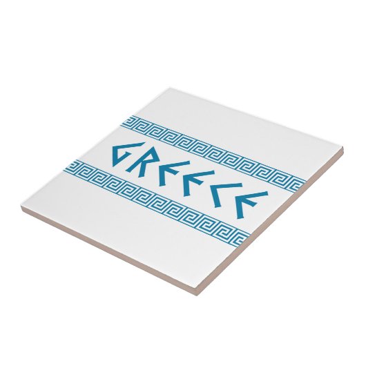 ギリシャの国の国家の文字の名前の記号のギリシャ人のtrave タイル (側面)