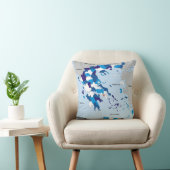 ギリシャの国の政治地図の旗のギリシャ語 クッション (椅子)