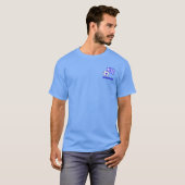 ギリシャの国旗とサッカーボール Tシャツ (正面フル)