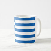 ギリシャの国旗の記念品 コーヒーマグカップ (正面右)