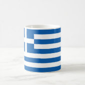 ギリシャの国旗の記念品 コーヒーマグカップ (中央)