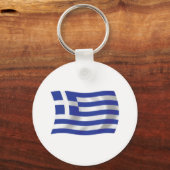 ギリシャの国旗キーチェーン キーホルダー (正面)