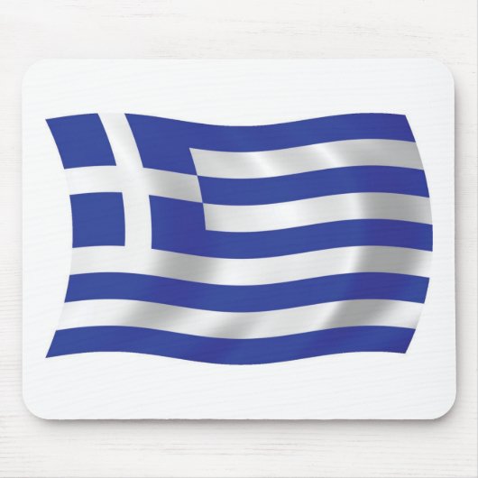 ギリシャの国旗マウスパッド マウスパッド (正面)