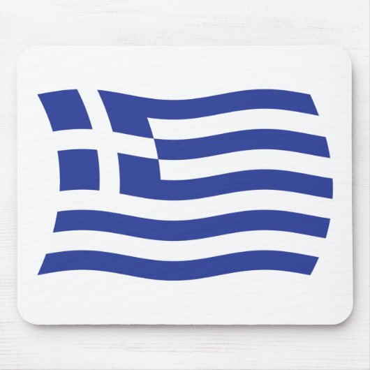 ギリシャの国旗マウスパッド マウスパッド (正面)