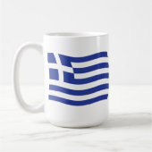 ギリシャの国旗マグ コーヒーマグカップ (左)