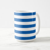 ギリシャの国旗 コーヒーマグカップ (正面右)