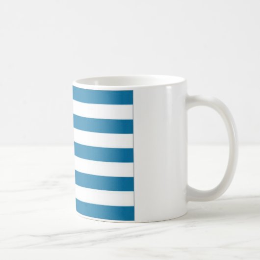 ギリシャの国旗 コーヒーマグカップ (右)