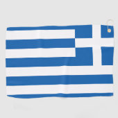 ギリシャの国旗 ゴルフタオル (横)