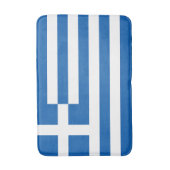 ギリシャの国旗 バスマット (正面縦)