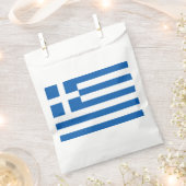 ギリシャの国旗 フェイバーバッグ (クリップ留めされた状態)