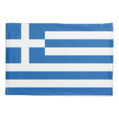 ギリシャの国旗 枕カバー (裏面)