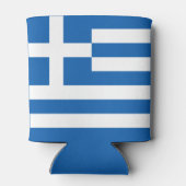 ギリシャの国旗 缶クーラー (裏面)
