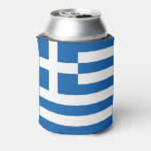 ギリシャの国旗 缶クーラー (缶裏面)