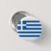ギリシャの国旗 缶バッジ (正面&裏面)