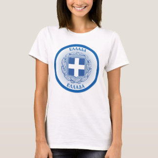ギリシャの国章 サークル型  Tシャツ