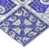 ギリシャの壊れたタイルのモザイクアート テーブルクロス (アングル)