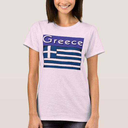 ギリシャの女性Tシャツ Tシャツ (正面)