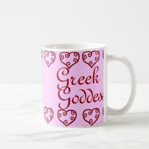 ギリシャの女神のマグ コーヒーマグカップ