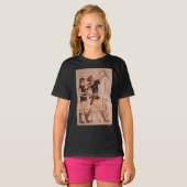 ギリシャの女神のArtemisの基本的な女の子のTシャツ Tシャツ (正面フル)