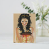 ギリシャの女神はがき ポストカード (スタンド正面)