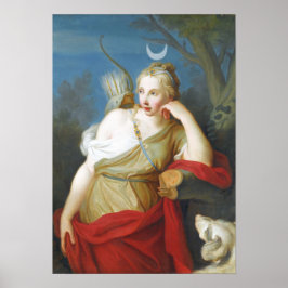 ギリシャの女神ダイアナの狩り ポスター