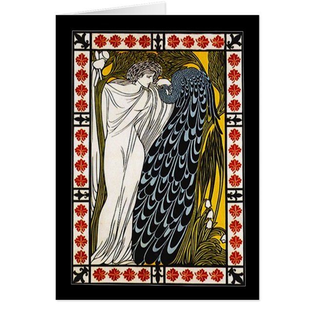 ギリシャの女神ピーコックサンキューエファリスト注 (正面)