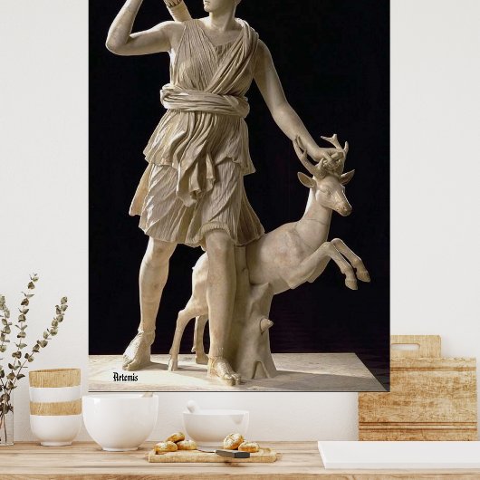 ギリシャの女神 ポスター (キッチン)