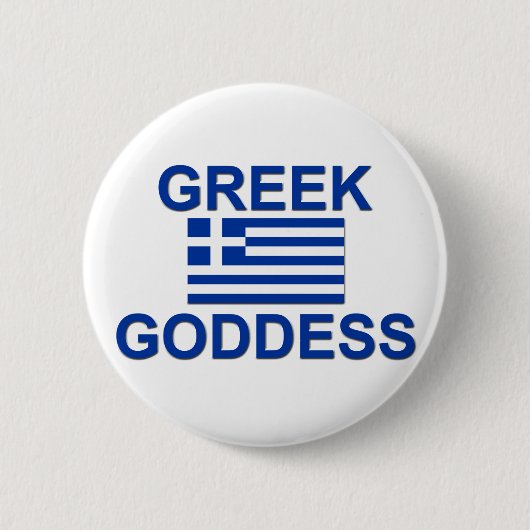 ギリシャの女神 缶バッジ (正面)
