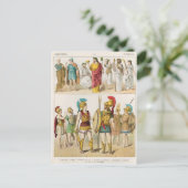 ギリシャの宗教および軍の服 ポストカード (スタンド正面)