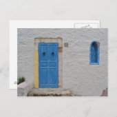 ギリシャの家 ポストカード (正面/裏面)