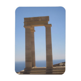 ギリシャの寺院の柔軟な写真 マグネット