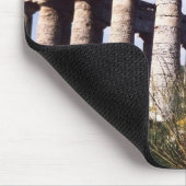 ギリシャの寺院のmousepad マウスパッド (コーナー)