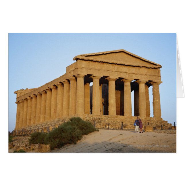 ギリシャの寺院 (正面横)