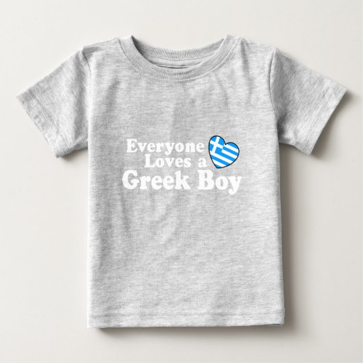 ギリシャの少年 ベビーTシャツ (正面)