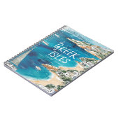 ギリシャの島々クルーズ日記 ノートブック (左側)