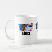 ギリシャの島々 コーヒーマグカップ (左)