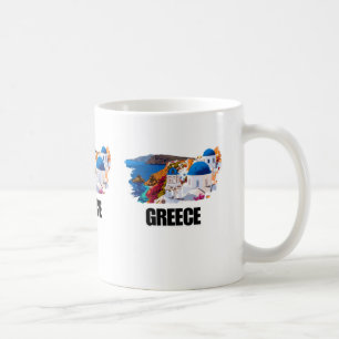 ギリシャの島々 コーヒーマグカップ