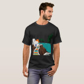 ギリシャの島の少年 Tシャツ (正面フル)