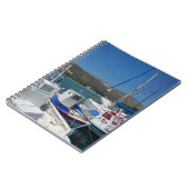 ギリシャの島港 ノートブック (左側)