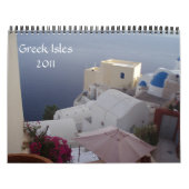 ギリシャの島2011年 カレンダー (カバー)