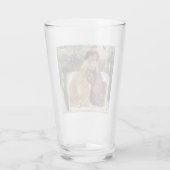 ギリシャの庭でのサポーとエリンナ（レズビアンの愛） タンブラーグラス (裏面)