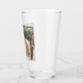 ギリシャの庭でのサポーとエリンナ（レズビアンの愛） タンブラーグラス (左)