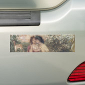 ギリシャの庭でのサポーとエリンナ(レズビアンの愛) バンパーステッカー (車上)