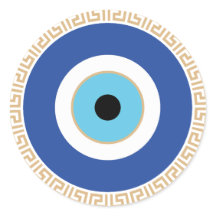 ギリシャの悪い目のギリシャ鍵