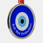 ギリシャの悪い目 メタルオーナメント (右)