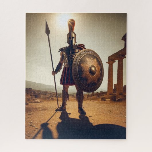 ギリシャの戦士2 ジグソーパズル (縦)
