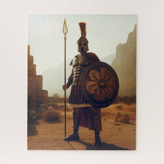 ギリシャの戦士3 ジグソーパズル (縦)