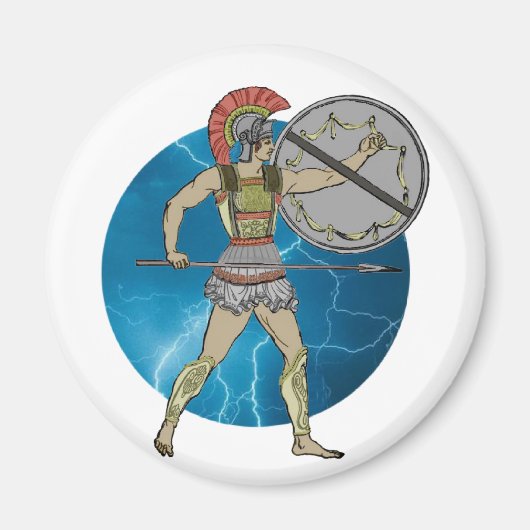 ギリシャの戦士 マグネット (正面)