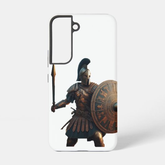 ギリシャの戦士 SAMSUNG GALAXYケース (裏面)